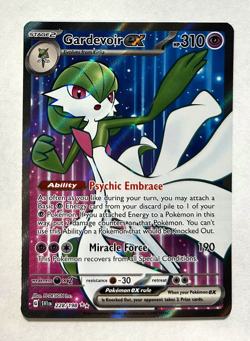 Pokemon Scarlet and Violet - GARDEVOIR EX - FULL ART - 228/198 - NM - Image 1