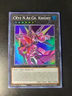 Yu-Gi-Oh! Legendary Duelists: Duels From the Deep CXyz N.As.Ch Knight LED9-EN004 - Image 1
