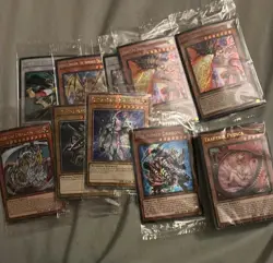 Sealed Yugioh Promo Cards and Trap Trix Starter Deck Including Some QCSR - Image 1
