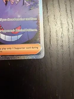 Pokemon Morty's Conviction 211/162 SV05 Trainer Full Art Holo Special Rare Card - Image 2