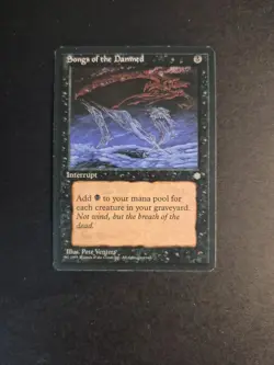 Songs of the Damned (Ice Age) Regular MTG - Image 1