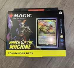 Magic the Gathering - March of the Machine Cavalry Charge Commander Deck - Image 1