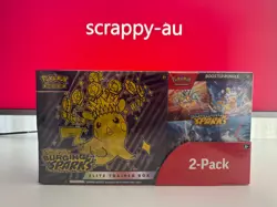 Pokemon TCG Surging Sparks Elite Trainer Box + Booster Costco Bundle (SEALED) - Image 1