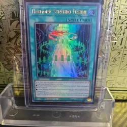 YUGIOH HARMONIC SYNCHRO FUSION ULTRA RARE MZMI-EN035 - Image 1