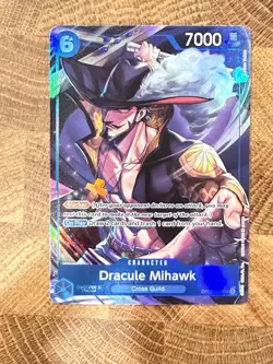 1x DRACULE MIHAWK - One Piece TCG OP09-048 - AA Alt Art Super Rare SR - Image 1