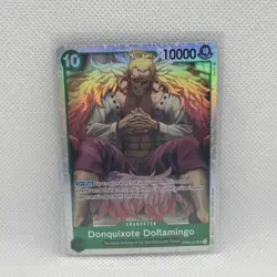 Donquixote Doflamingo (031) SR One Piece OP04-031 Reprint Foil NM - Image 1