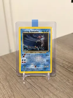 Pokemon TCG Shining Gyarados Holo Neo Revelation Card 65/64 - Image 1