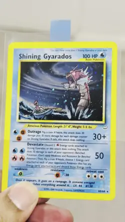 Pokemon TCG Shining Gyarados Holo Neo Revelation Card 65/64 - Image 2