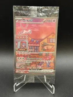 Mew EX 053 Sv: Scarlet & Violet Promo Cards Holo Pokemon TCG - Sealed - Image 1