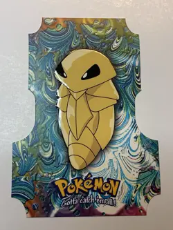 2000 Topps Pokemon TV Animation Series 3 #14 Kakuna Die Cut Card EV02 of 12 - Image 1