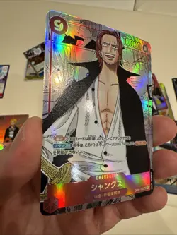 One Piece CCG Shanks Manga Japanese Alternate Art OP01-120 Custom Card - Image 3