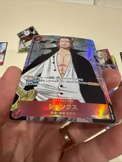 One Piece CCG Shanks Manga Japanese Alternate Art OP01-120 Custom Card - Image 5