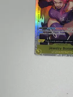 Namco One Piece Card Game Jewelry Bonney OP08-105 Two Legends SR Foil 4000 - Image 2