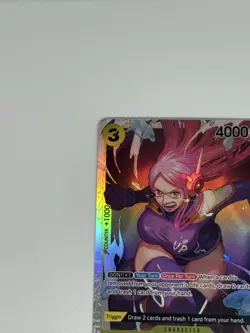 Namco One Piece Card Game Jewelry Bonney OP08-105 Two Legends SR Foil 4000 - Image 5