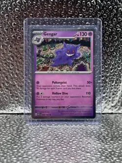 Gengar 094/165 151 Sam’s Club Cosmo Holo Promo Pokemon Scarlet & Violet Card NM+ - Image 1