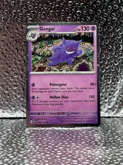 Gengar 094/165 151 Sam’s Club Cosmo Holo Promo Pokemon Scarlet & Violet Card NM+ - Image 3