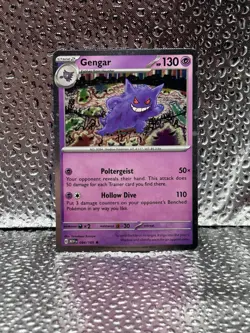 Gengar 094/165 151 Sam’s Club Cosmo Holo Promo Pokemon Scarlet & Violet Card NM+ - Image 4