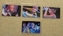 KPop Demon Hunters Collectible Lomo Trading Card - HUNTR/X - Rumi, Mira, Zoey - Image 1