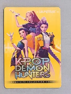 NEW! KPop Demon Hunters Exquisite Collection Card - HUNTR/X #AR-003 - Image 2