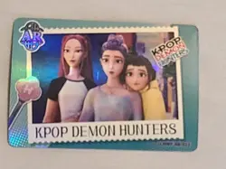 NEW! KPop Demon Hunters Exquisite Collection Card - HUNTR/X #011 Holographic - Image 1