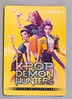 NEW! KPop Demon Hunters Exquisite Collection Card - HUNTR/X #011 Holographic - Image 2