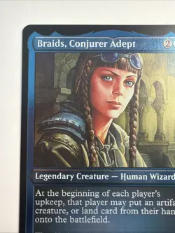 Braids, Conjurer Adept (Foil Etched) Commander Masters Foil - Image 2