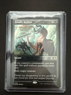 Deadly Rollick (Foil Etched) Commander Masters Foil - Image 1