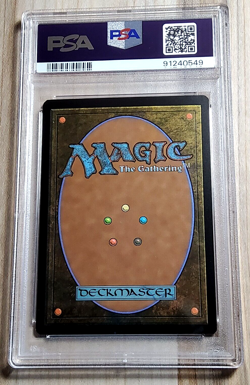 Magic The Gathering Lord Of Rings ARAGORN, COMPANY LEADER #410 Scene Foil PSA 9 - Image 2