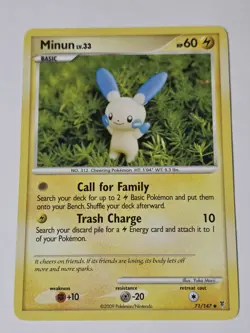 Minun 71/147 - Supreme Victors 2009 Vintage Pokemon TCG - LP - Image 1