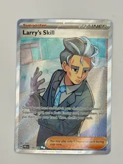 🇨🇦 NM Larry's Skill 139/131 Pokemon Prismatic Evolutions Full Art Ultra Rare - Image 1