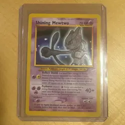 Pokemon Shining Mewtwo 💎 109/105 Neo Destiny Unlim. Ed. Holo Rare Vintage! 💎 - Image 1