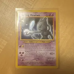 Pokemon Shining Mewtwo 💎 109/105 Neo Destiny Unlim. Ed. Holo Rare Vintage! 💎 - Image 4