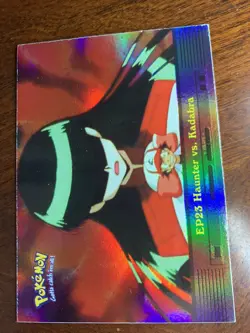 2000 Topps Pokemon TV #EP23 Haunter vs. Kadabra Rainbow Foil - Image 1