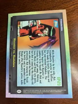 2000 Topps Pokemon TV #EP23 Haunter vs. Kadabra Rainbow Foil - Image 2