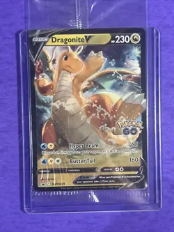 Dragonite V & VSTAR #SWSH235/236 Pokemon TCG Promo Pokemon Go SEALED STAMPED - Image 4