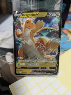 Dragonite V & VSTAR #SWSH235/236 Pokemon TCG Promo Pokemon Go SEALED STAMPED - Image 1