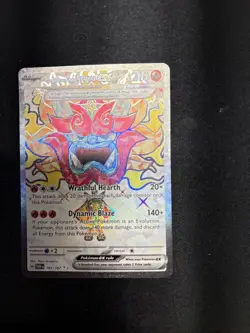 Pokemon TCG - Hearthflame Mask Ogerpon ex 192/167 - Twilight Masquerade - NM - Image 1