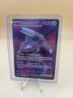Genesect 161/086 Pokemon TCG Scarlet Violet Black Bolt Full Art ENGLISH NM - Image 1