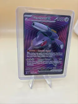 Genesect 161/086 Pokemon TCG Scarlet Violet Black Bolt Full Art ENGLISH NM - Image 3