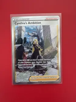 Cynthia's Ambition GG60/GG70 Pokemon Crown Zenith: Galarian Gallery NM 🔥 - Image 1