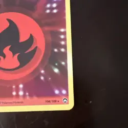 Fire Energy 104/108 Holo Pokemon Power Keepers Rare 2007 MP - Image 2