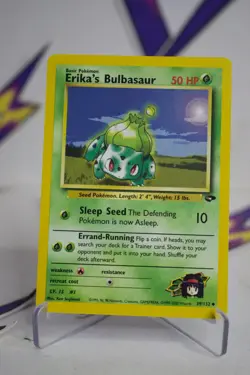 Pokemon Erika's Venusaur, Ivysaur, Bulbasaur Gym Challenge Japanese/English - Image 2