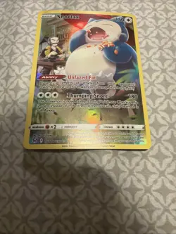 Pokemon Snorlax TG10/TG30 Lost Origin Trainer Gallery Holo Rare Full Art - Image 2