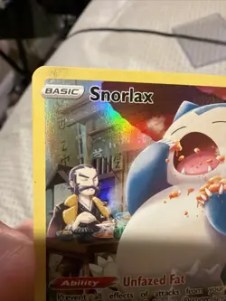 Pokemon Snorlax TG10/TG30 Lost Origin Trainer Gallery Holo Rare Full Art - Image 5