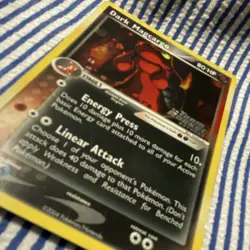 POKEMON DARK MAGCARGO #38/109 - REVERSE HOLO UC - TEAM ROCKET RETURNS - 80HP - Image 3