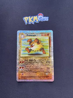 Pokemon TCG Primeape Legendary Collection 59/110 Reverse Holo LP. - Image 1