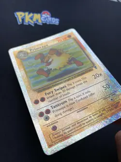 Pokemon TCG Primeape Legendary Collection 59/110 Reverse Holo LP. - Image 4