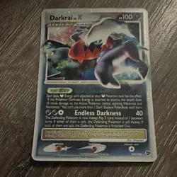 Pokemon TCG Darkrai LV.X 104/106 Great Encounters Level Up Ultra Rare Holo 2008 - Image 1