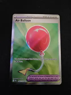 Air Balloon 166/132 Full Art Ultra Rare Holo Mega Evolution Pokemon TCG - Image 3