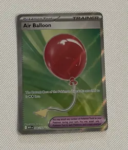 Air Balloon Ultra Rare #166/132 Mega Evolution Pokemon TCG - Image 1